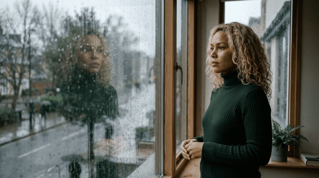 Was ich gelernt habe, als jemand den ich liebe verschwand frau am fenster