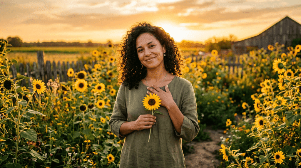 Was ich gelernt habe, als jemand den ich liebe verschwand neues bild sonnenblume